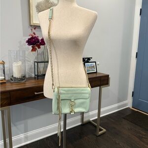 Rebecca Minkoff Mint Green Crossbody Bag